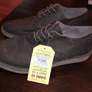 Toms Men Dress Shoes Size 11 NWT